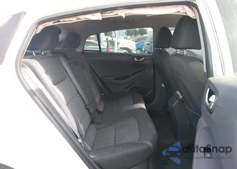 2017 Hyundai Ioniq Hybrid Sel z USA, uszkodzony, nr VIN KMHC75LC2HU040298